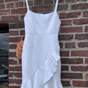 HELLO MOLLY WHITE FORMAL DRESS SIZE SMALL